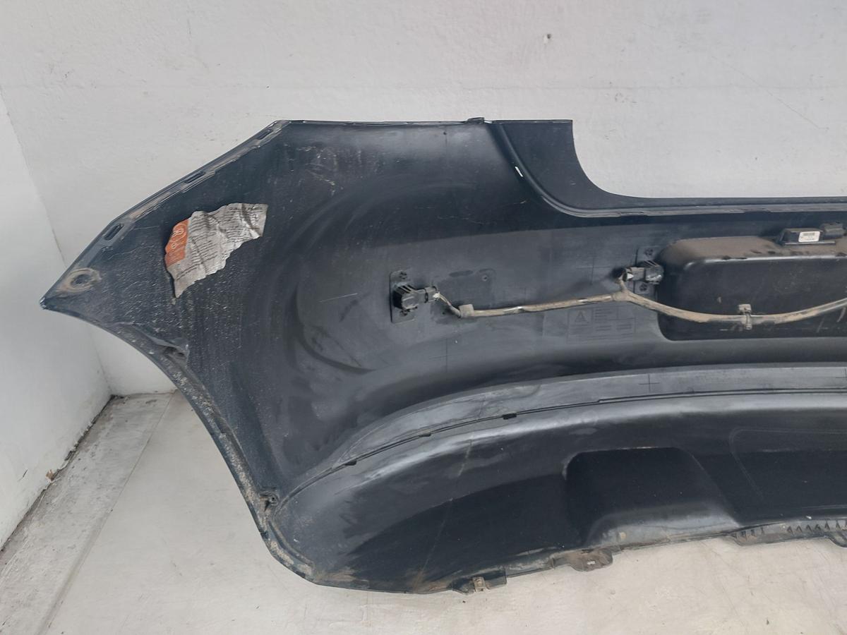 VW Polo 6R Sto&szlig;f&auml;nger hinten Hecksch&uuml;rze mit PDC 3/5-t&uuml;rer L041 Brillantschwarz