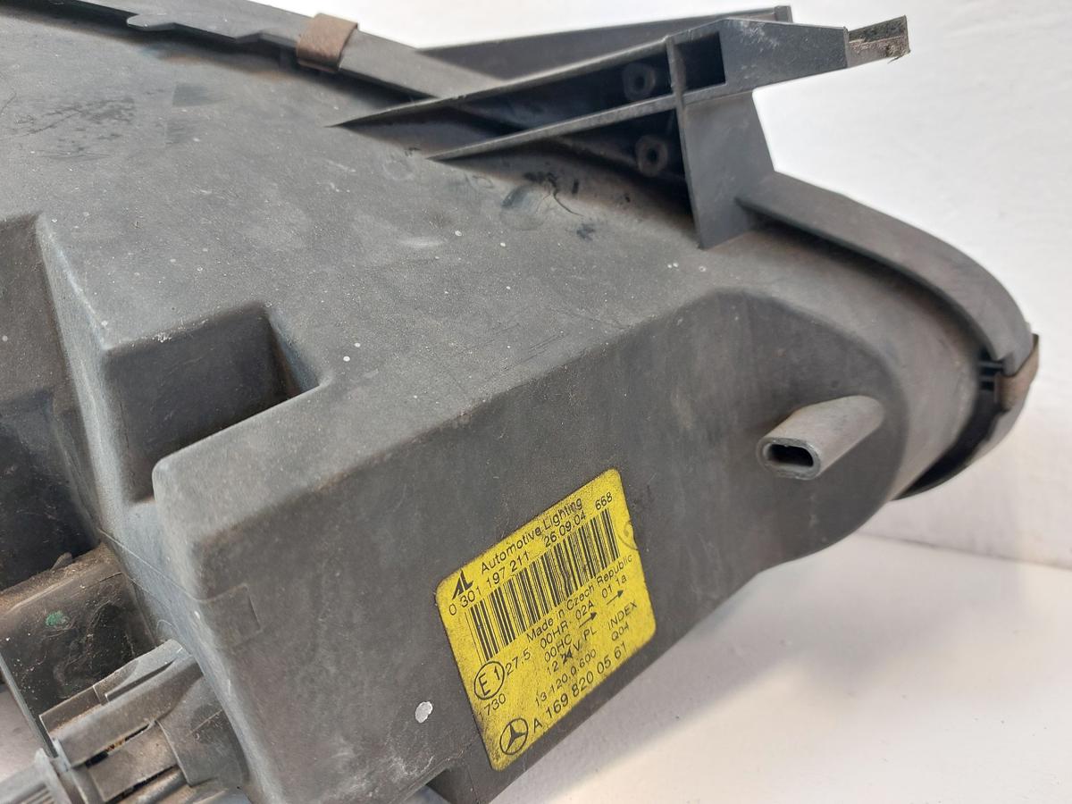Mercedes A Klasse W169 Scheinwerfer links Halogen mit DE Linse Tr&uuml;b bis 2008