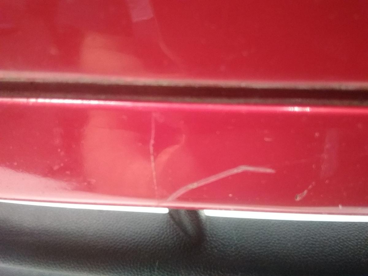 VW Fox 5Z original Stoßfänger Stoßstange vorn tornadorot LY3D BJ2005