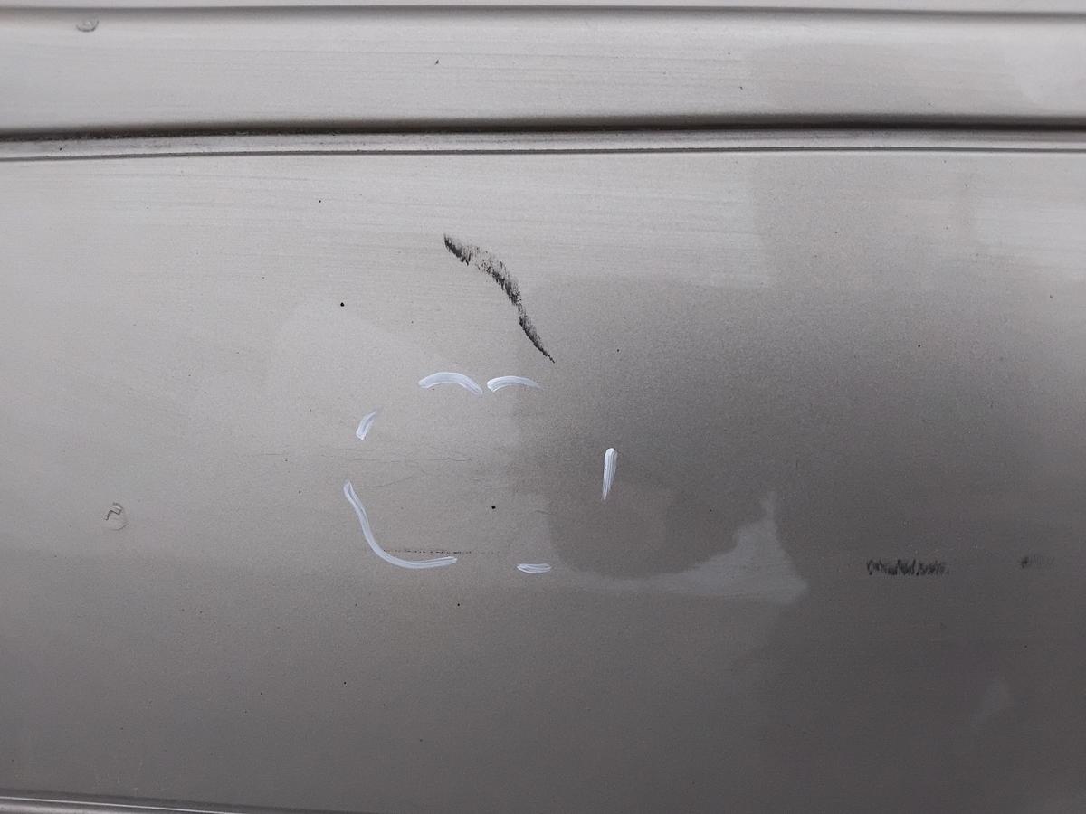 Mercedes A-Klasse W169 orig Sto&szlig;f&auml;nger Sto&szlig;stange hinten BJ2004 791 D&uuml;nenbeige