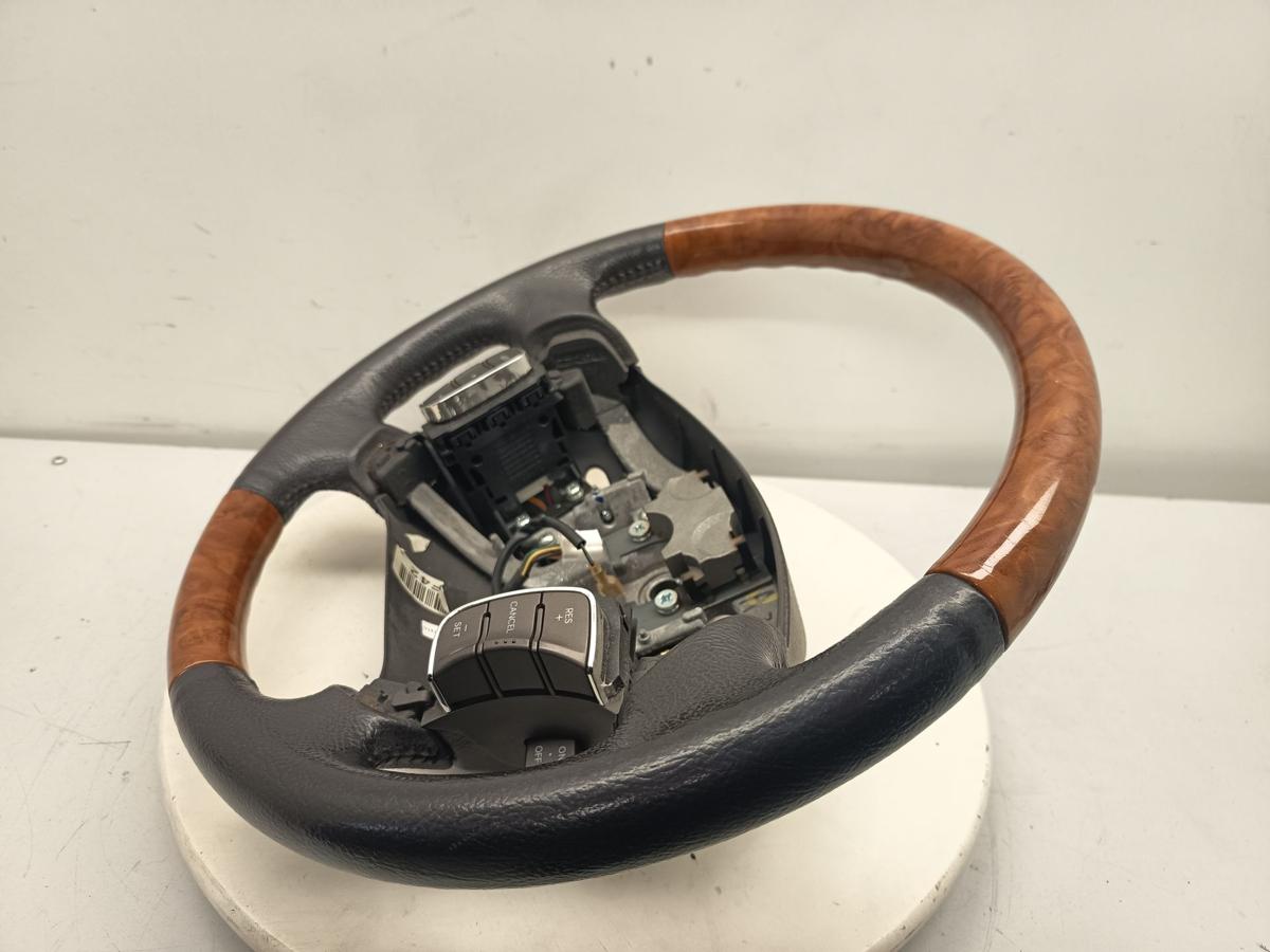 Hyundai Sonata 5 NF Bj 2009 original Lenkrad Multifunktionslenkrad Holzoptik