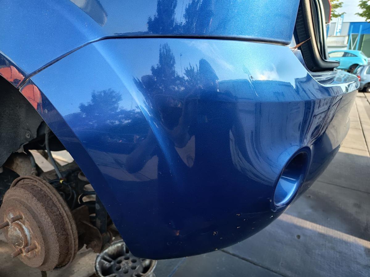 Ford Fiesta VI JH1 Sto&szlig;stange F&auml;nger hinten Heck Facelift C-Burmablau Bj 2007