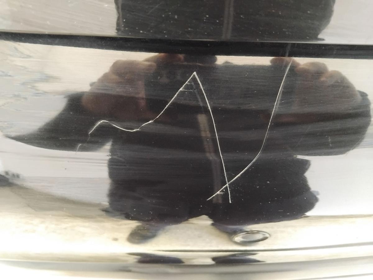 Peugeot 308 I Facelift orig.Sto&szlig;stange Sto&szlig;f&auml;nger hinten mit Parkhilfe BJ2011