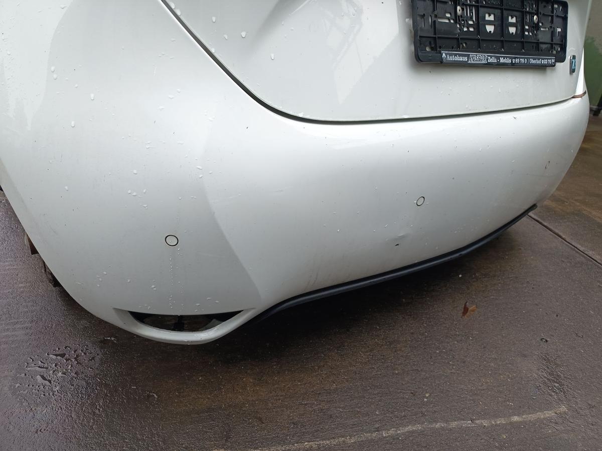 Renault Zoe original Sto&szlig;stange hinten PDC OY369 Arktis Weiss Bj 2014