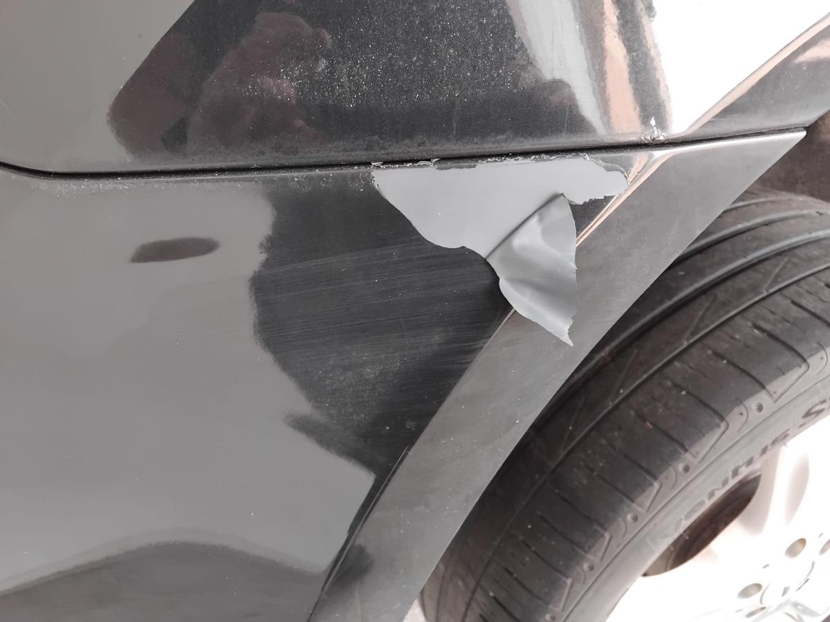 Mercedes ML164 original Stossfänger Stoßstange hinten PDC BJ2006 197 obsidianschwarz