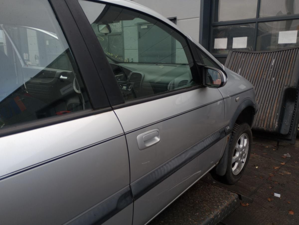 Opel Zafira A original Tür vorn rechts Beifahrer Z157 Starsilber Bj 2004