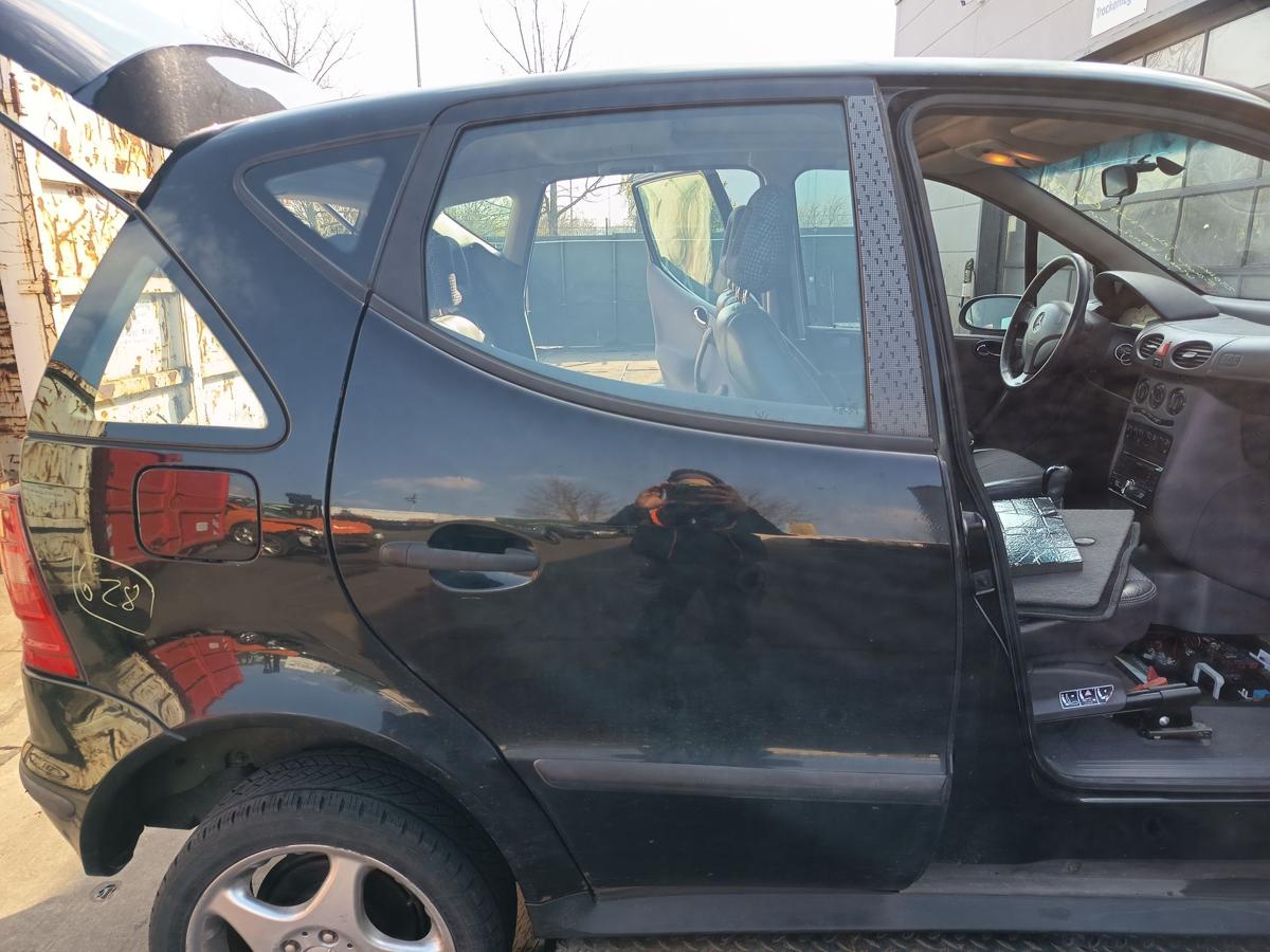 Mercedes A-Kl. W168 original T&uuml;r hinten rechts Fond 696 Nachtschwarz Bj 1999