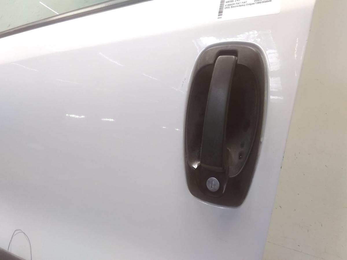 Fiat Doblo 263 Tür vorn links Fahrertür weiss 249 bianco Bj.2012