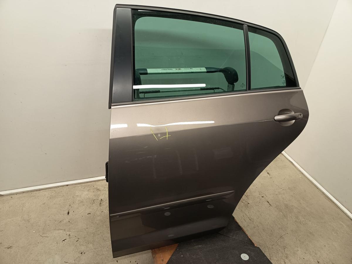VW Golf Plus orig T&uuml;r hinten links Fahrerseite LA8X Kaschmirbraun Bj 2009