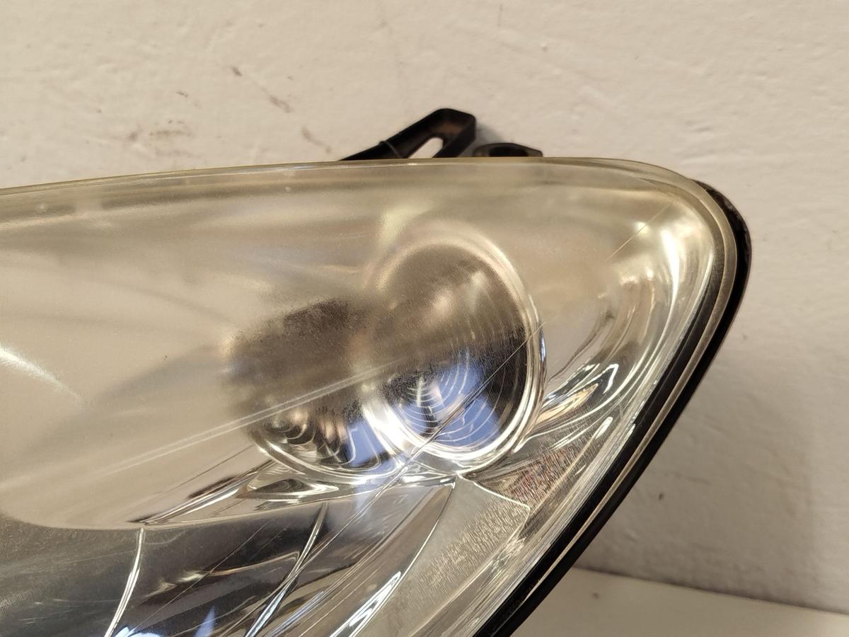 Peugeot 1007 K Scheinwerfer Hauptscheinwerfer Lampe vorn links Valeo Tr&uuml;bung