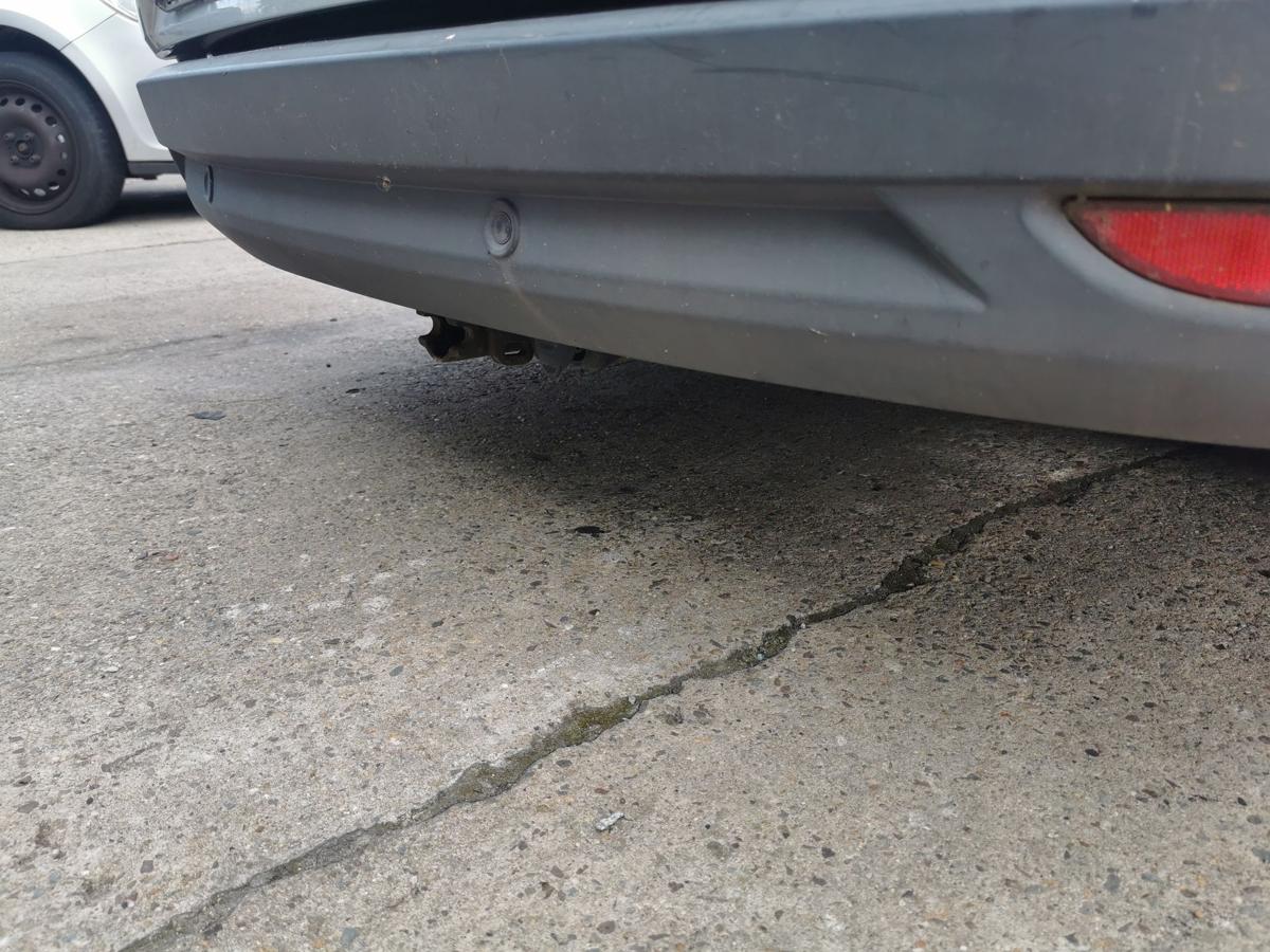 Renault Megane III KZ Stossstange Stossfänger Bumper hinten PDC TED69 Grey met