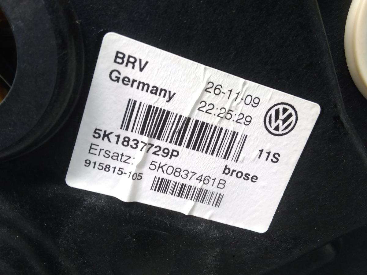 VW Golf 6 original Fensterheber vorn links elektrisch 3-Türer BJ2009