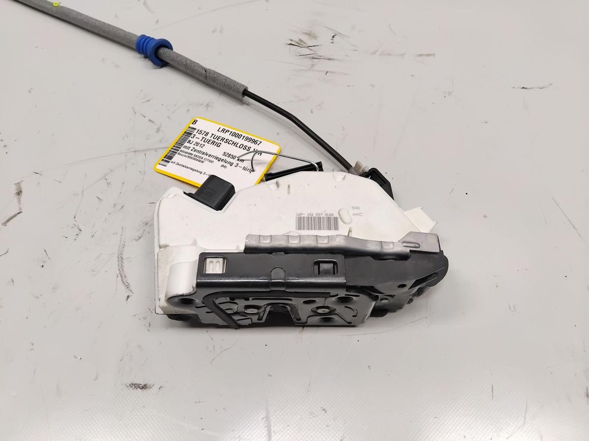 Skoda Citigo original T&uuml;rschloss vorn rechts mit ZV BJ2012 1S1837016B