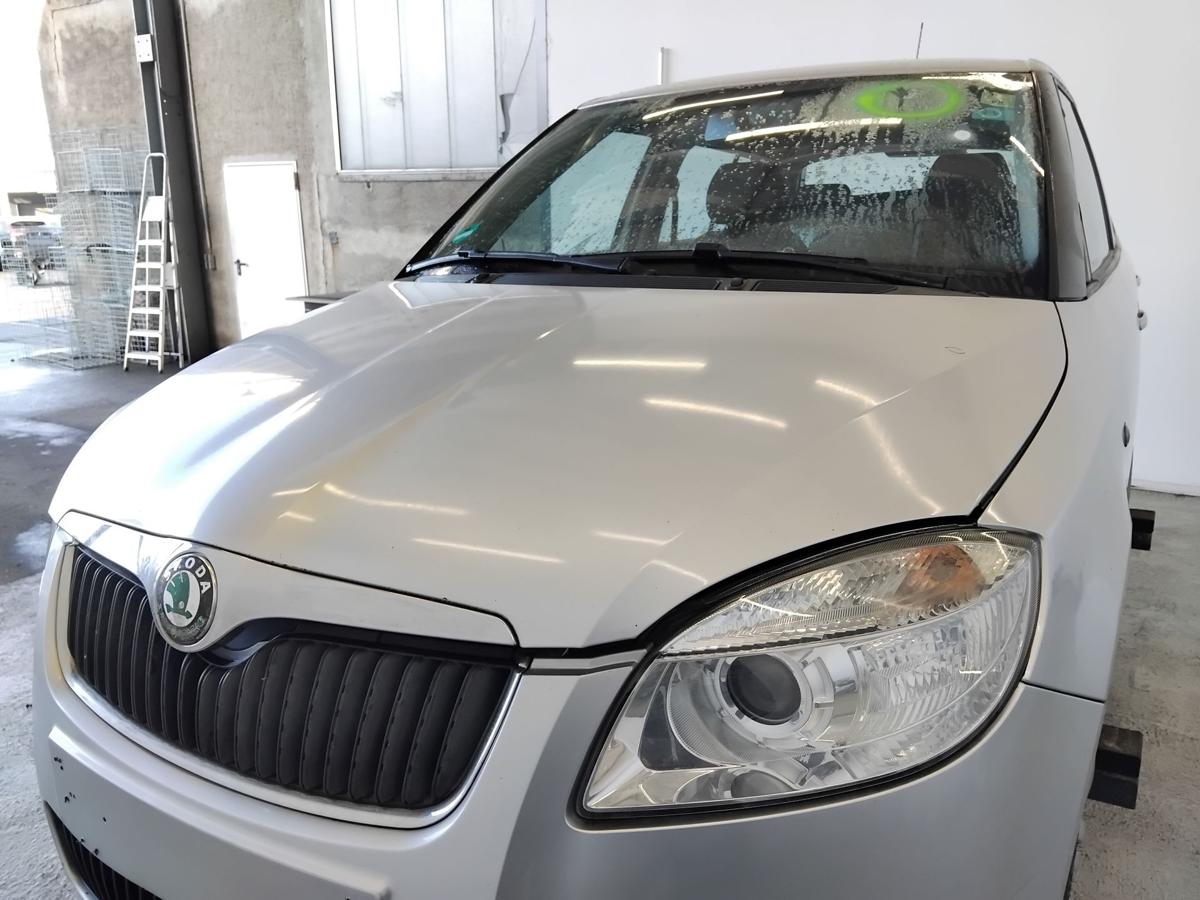 Skoda Fabia 2 5J original Motorhaube Deckel vorn LA7W reflexsilber BJ2008