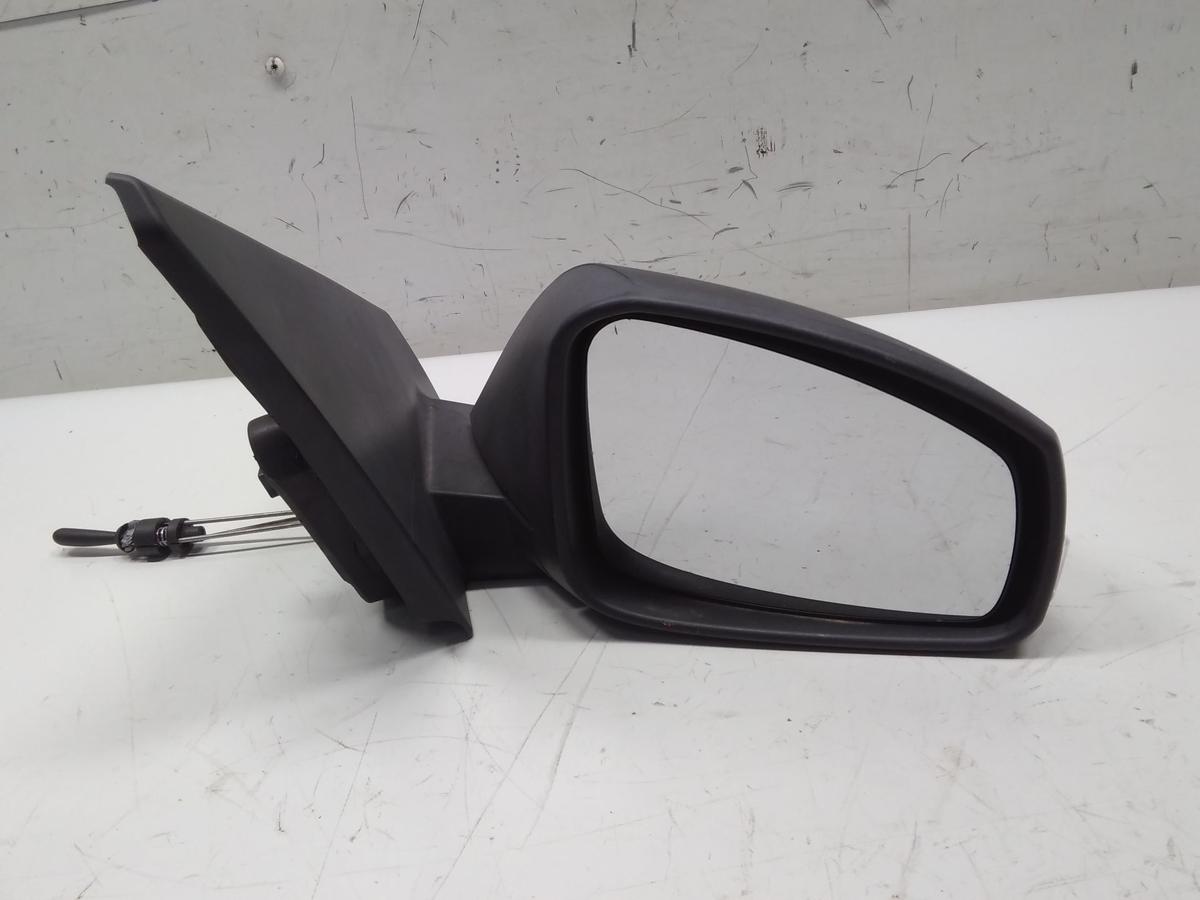 Renault Megane 3 original Au&szlig;enspiegel rechts schwarz unlackiert manuell BJ2011