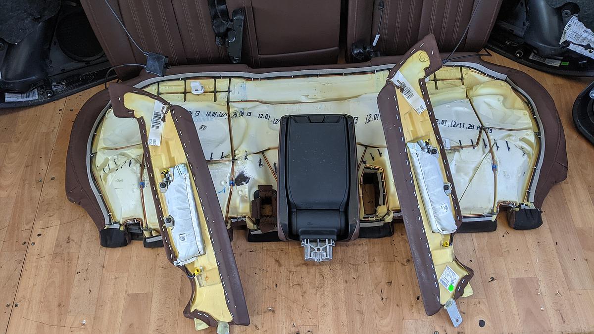Audi A6 4G C7 Avant Ledersitze braun Lederausstattung Sitze