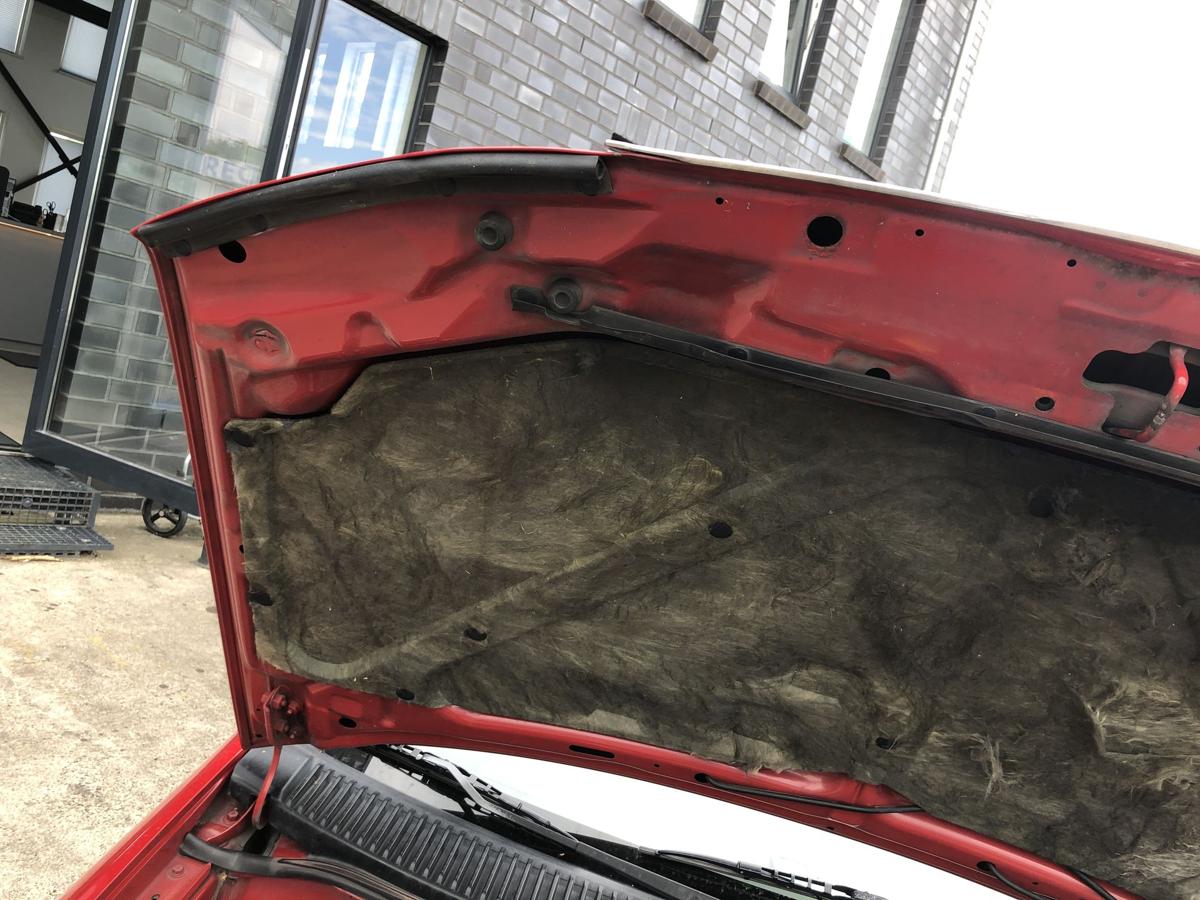 Mazda Demio DW Motorhaube Haube Klappe Deckel vorn Facelift rot ab 2000