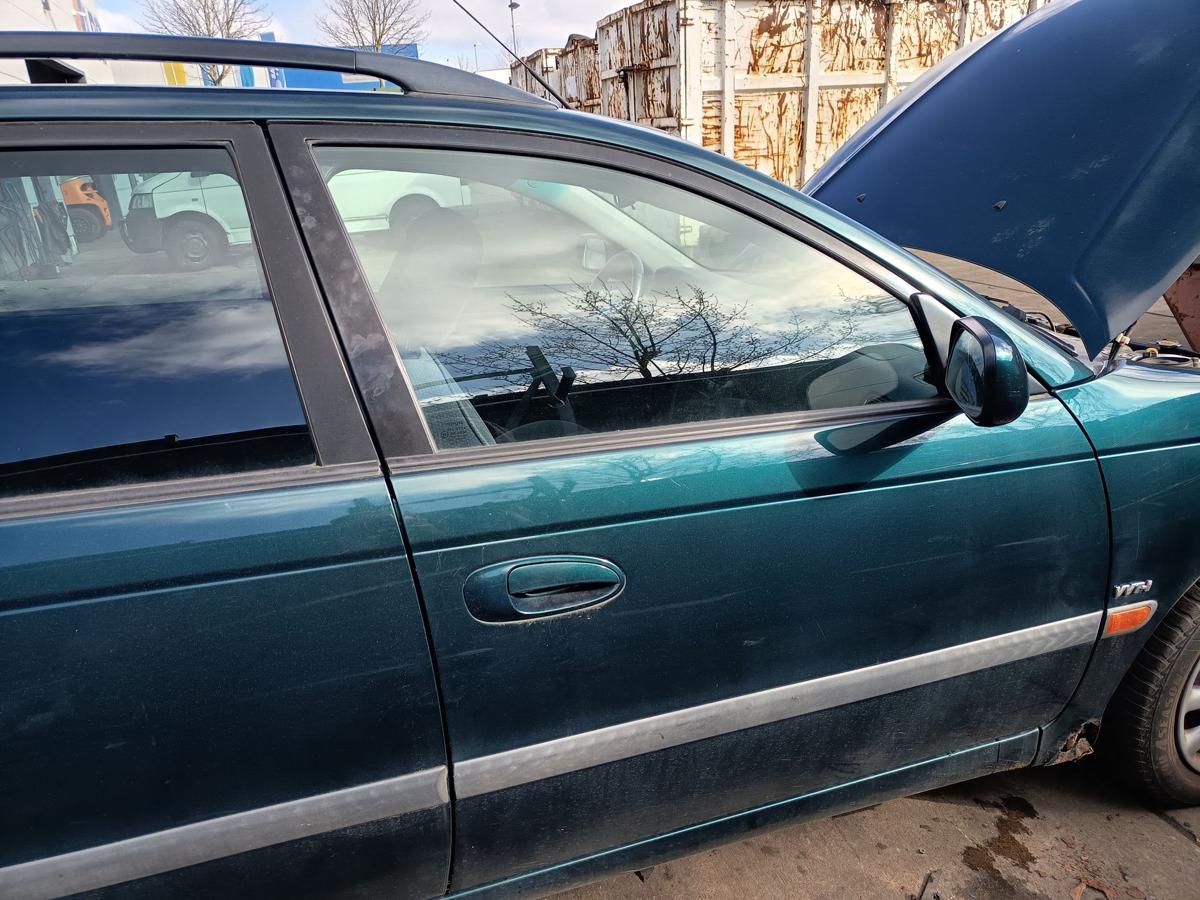 Toyota Avensis T22 original T&uuml;r Roht&uuml;r vorne rechts 6S3 Gr&uuml;n Baujahr 2001