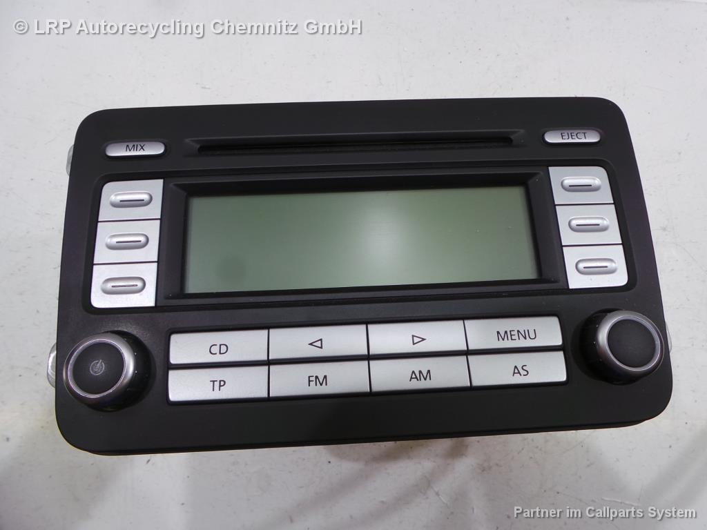 VW Passat 3C Bj 2006 Radio RCD 300 original VW 1K0035186R Radio CD