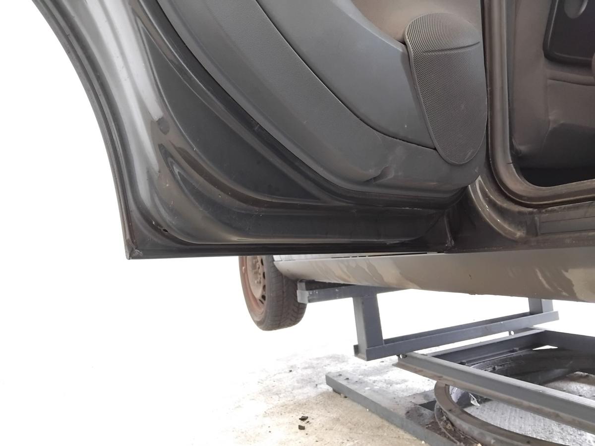 Seat Altea XL 5P Tür hinten links LW7Z graphit track Metallic BJ2008 Anrostung