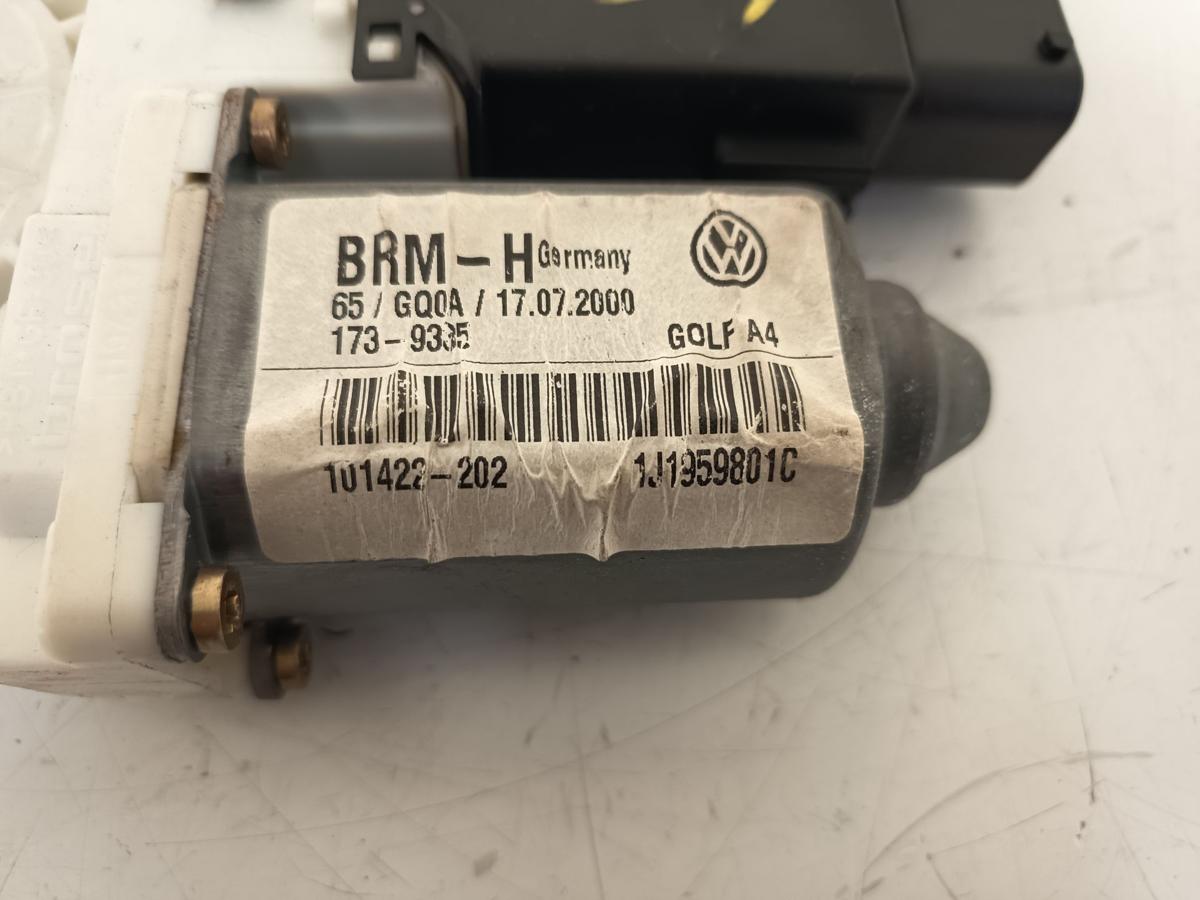 VW Golf IV orig Fensterheber Motor vorn links Fahrerseite 1J1959801C Bj 2000