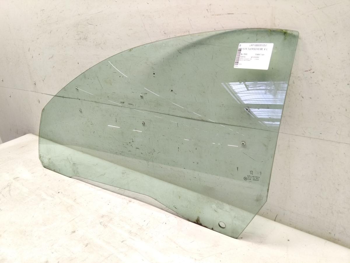 Peugeot 206 CC Cabrio original T&uuml;rscheibe links gr&uuml;ncolor BJ2000