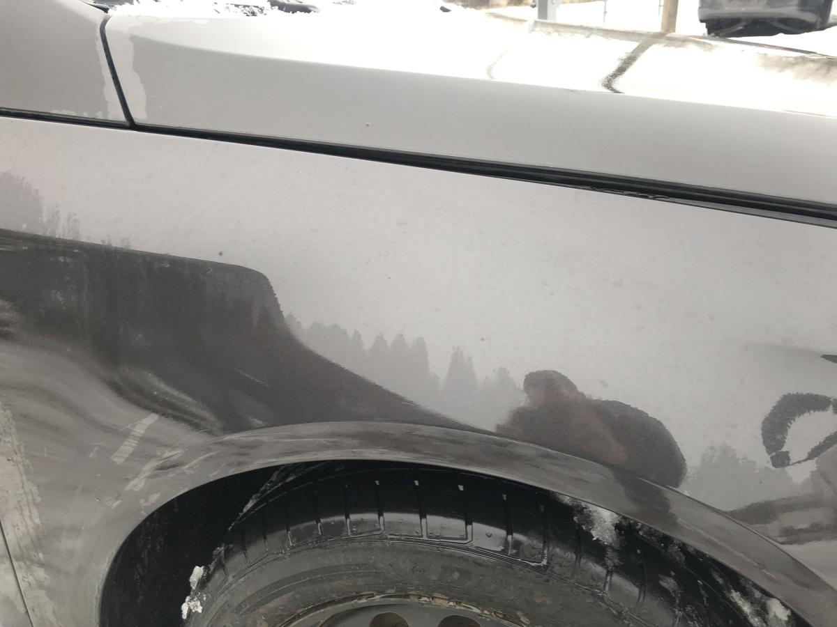 VW Passat 3C Variant Kotfl&uuml;gel rechts Radabdeckung Fender LC8Z Moccabrown