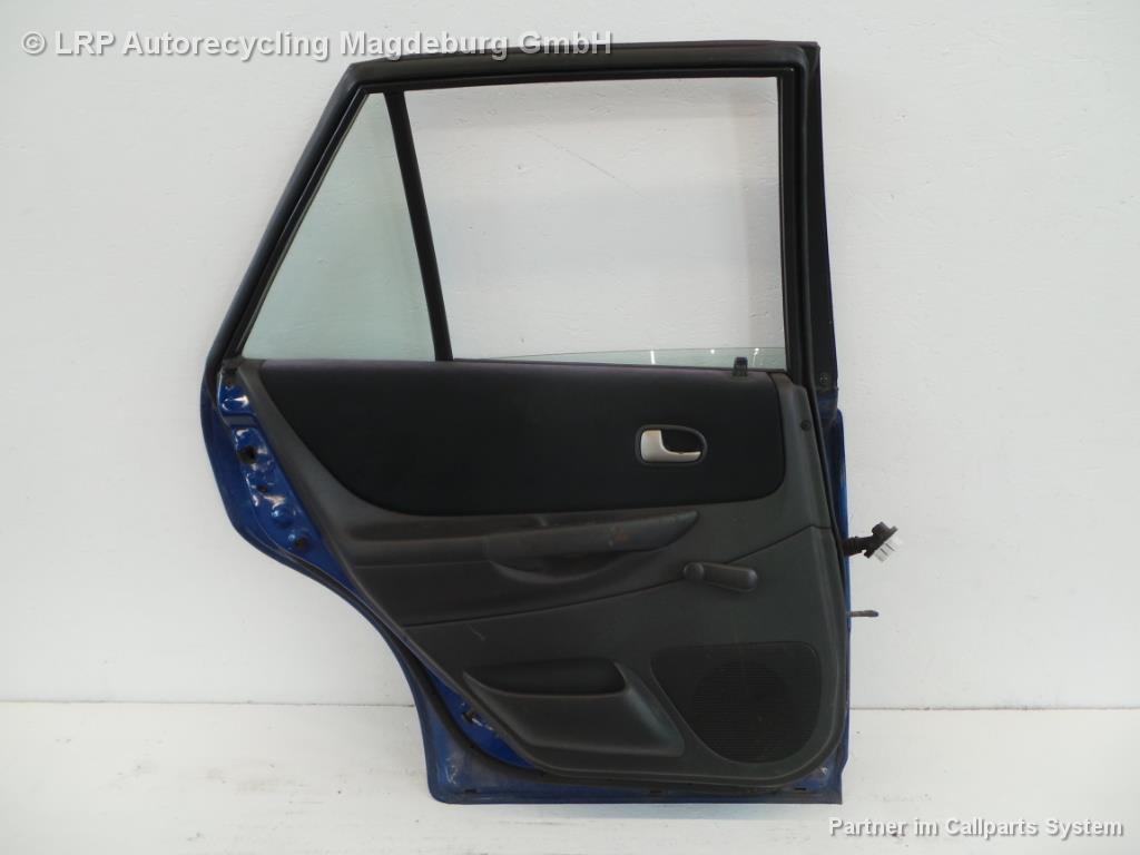 Mazda 323 BJ Tür hinten links Fliessheck blau unbekannt