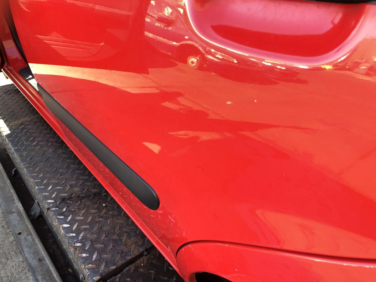 Hyundai Getz original Tür hinten links Fond HL Hip Hop red Bj 2007