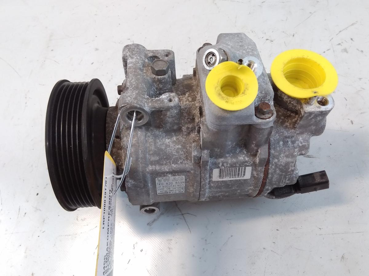 VW Golf 5 1K original Klimakompressor 1.6 75kw BSE Denso 1K0820859N BJ2007
