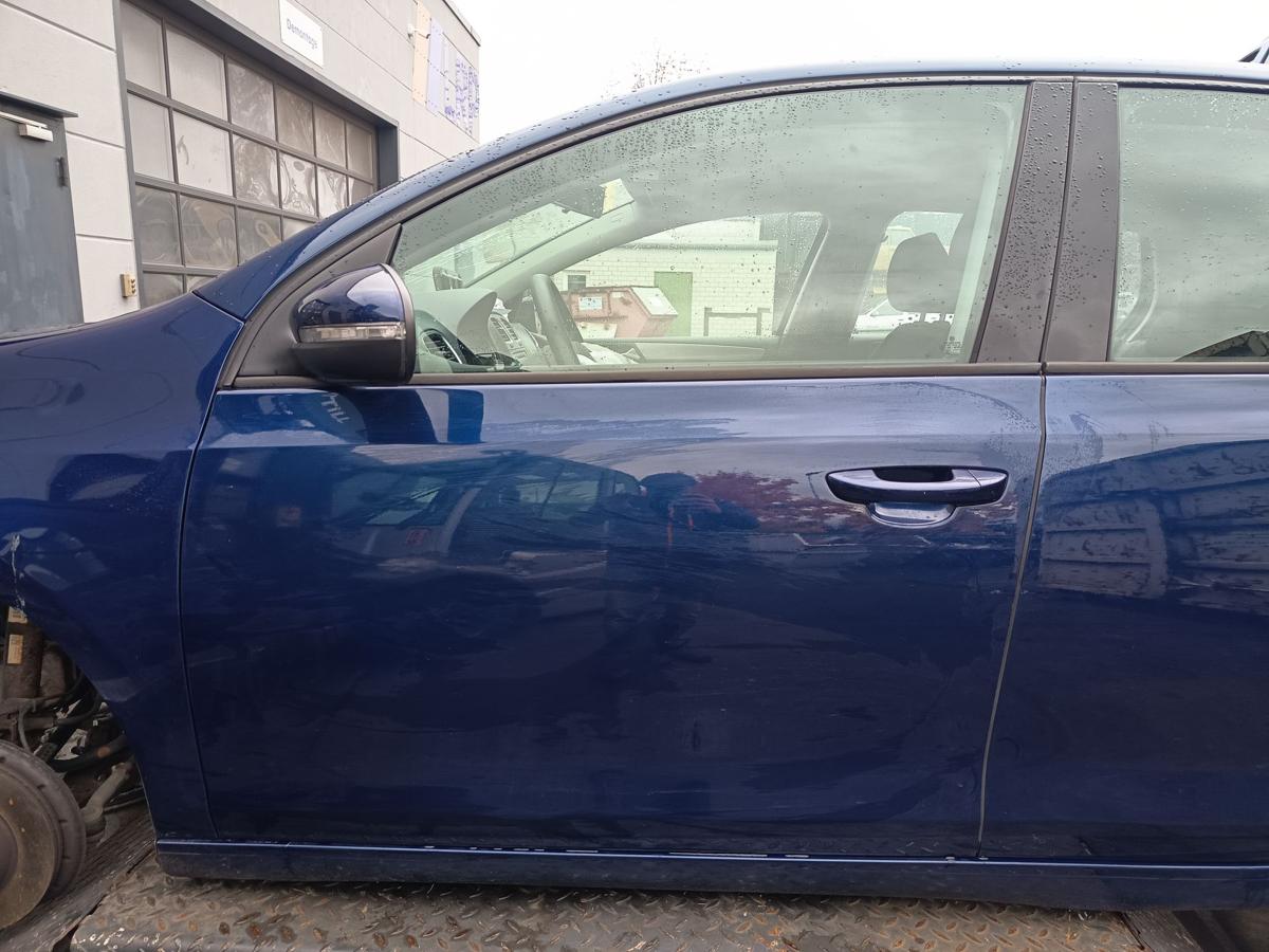 VW Golf VI 6 Limo orig Tür vorn links 5türer Fahrertür LD5Q Blau Bj 2009