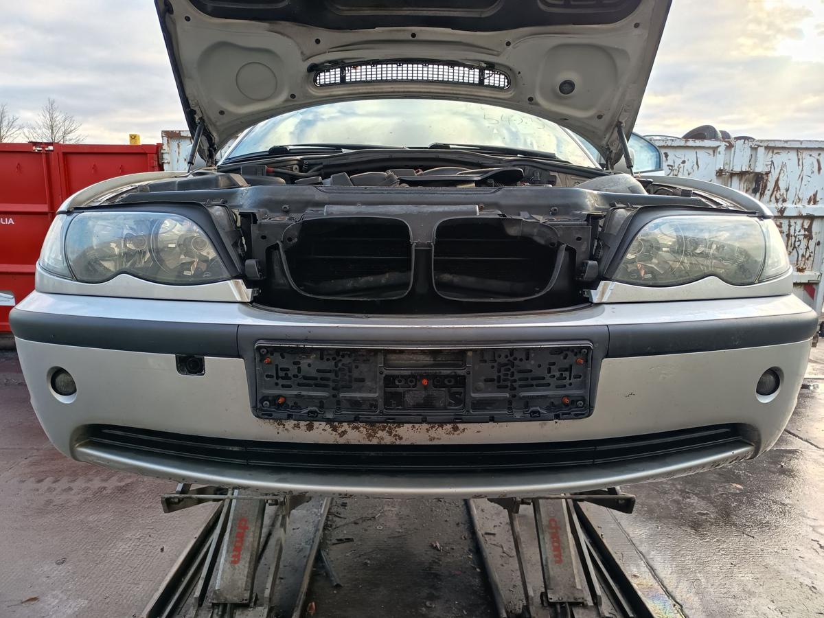 BMW E46 original Sto&szlig;stange F&auml;nger vorn Front 354/7 Titansilber Bj 2003