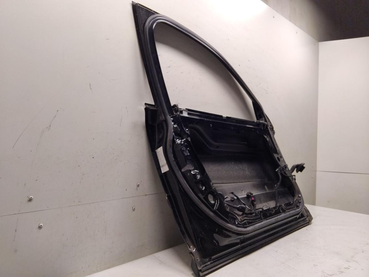 Audi A8 D3 4E Tür vorn links Fahrertür brilliantschwarz LY9B Bj.2004