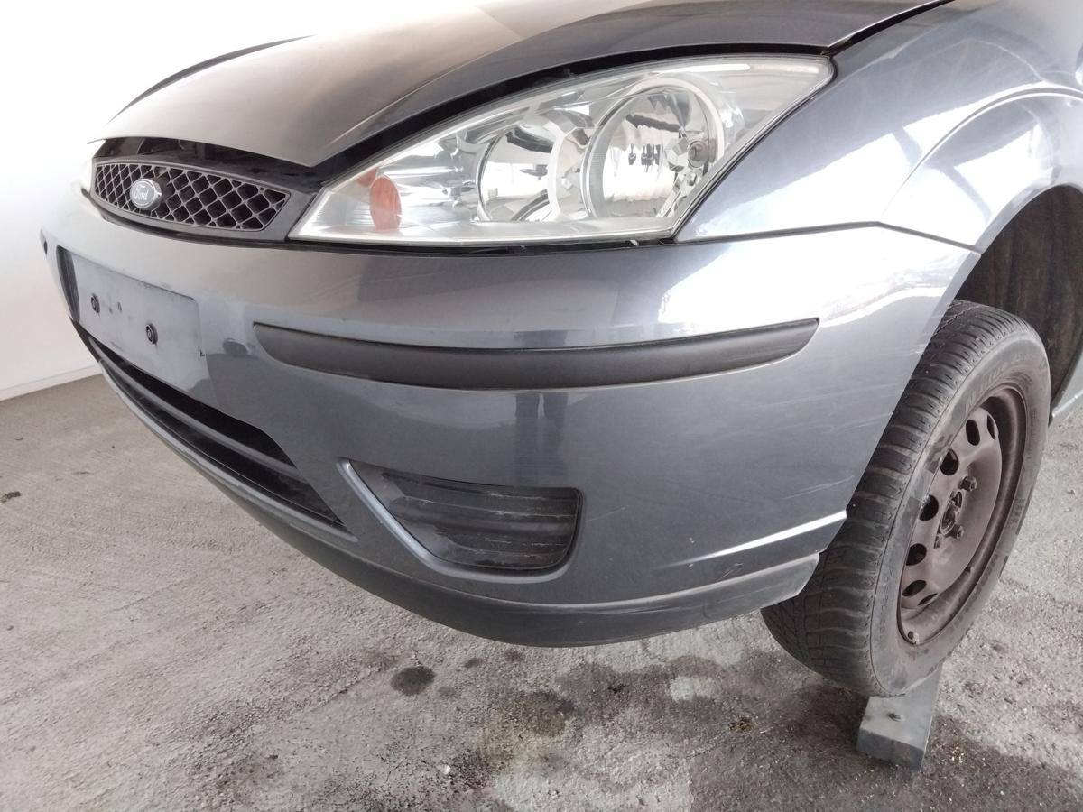 Ford Focus 1 Facelift original Stoßstange Stossfänger vorn Graphit-Grau BJ2003