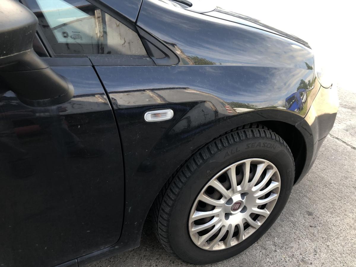 Fiat Punto EVO 199 Kotfl&uuml;gel vorn rechts Beifahrerseite 876 Nero Mille Miglia