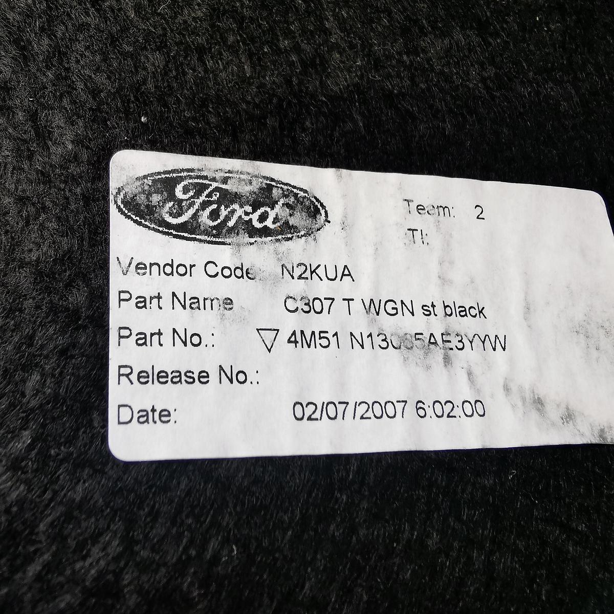 Ford Focus Turnier DA3 04-07 Bodenbelag Kofferraum Kofferraumboden 4M51N13085AE