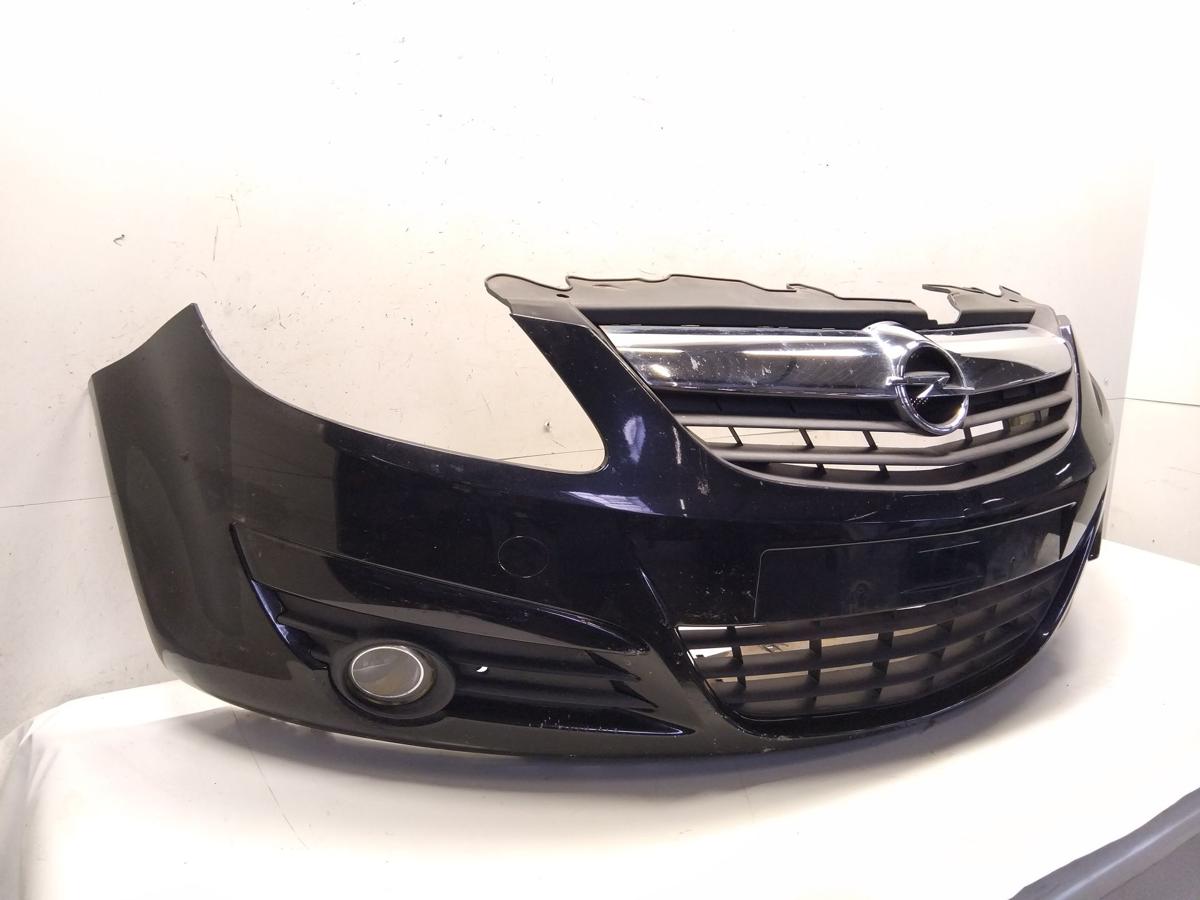 Opel Corsa D original Sto&szlig;f&auml;nger Sto&szlig;stange vorn 2HU Saphirschwarz BJ2007