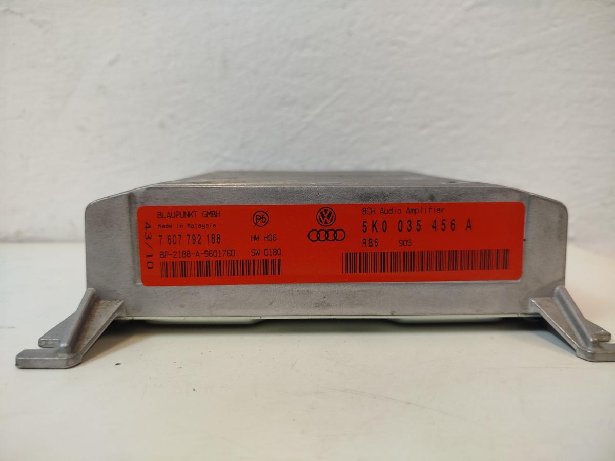VW Passat 3C B7 Variant Verst&auml;rker Audio Soundsystem Steuerger&auml;t OEM Blaupunkt