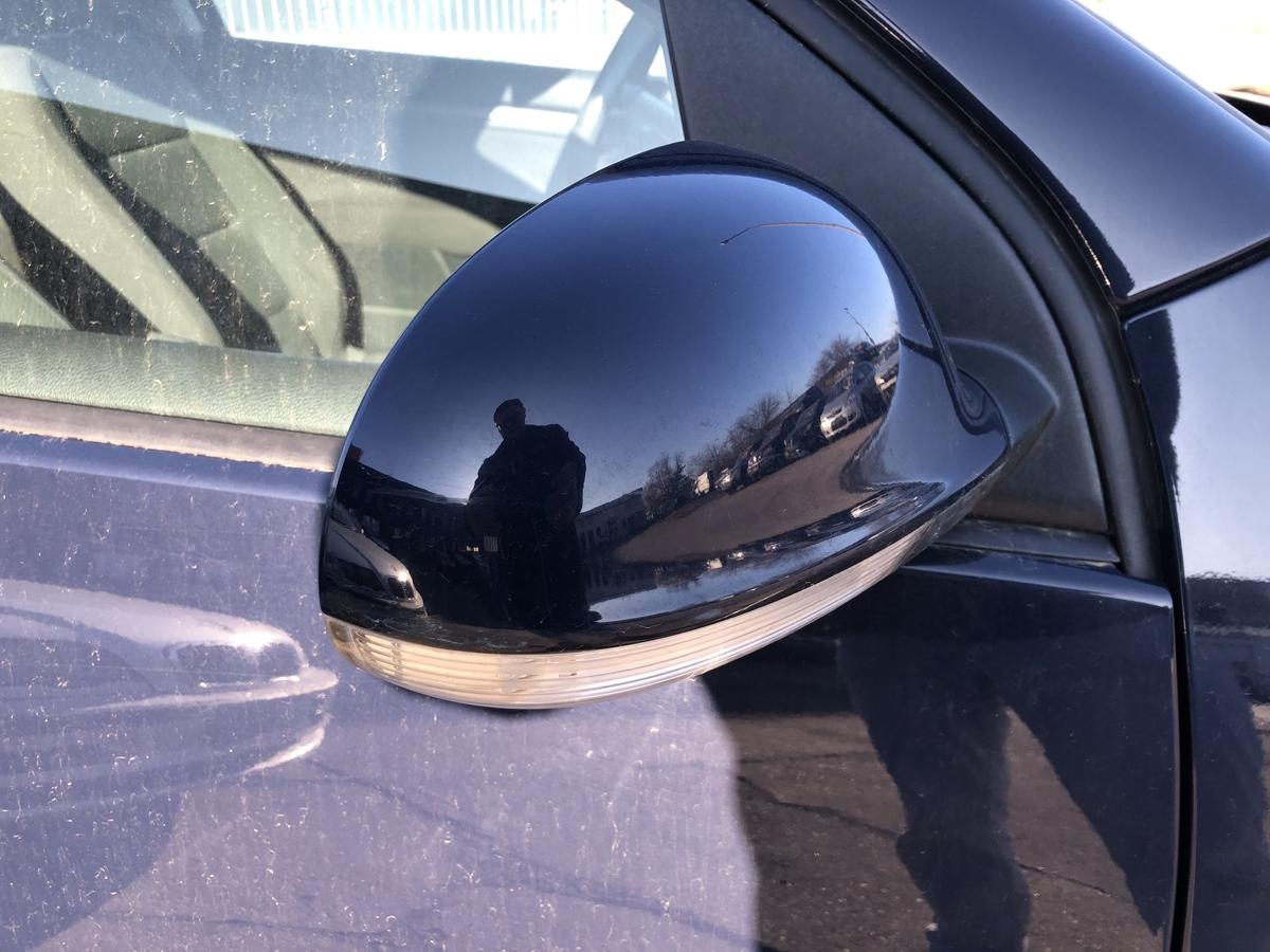 VW Golf 5 V 1K Au&szlig;enspiegel rechts R&uuml;cklspiegel elektrisch LA5G Perlblau