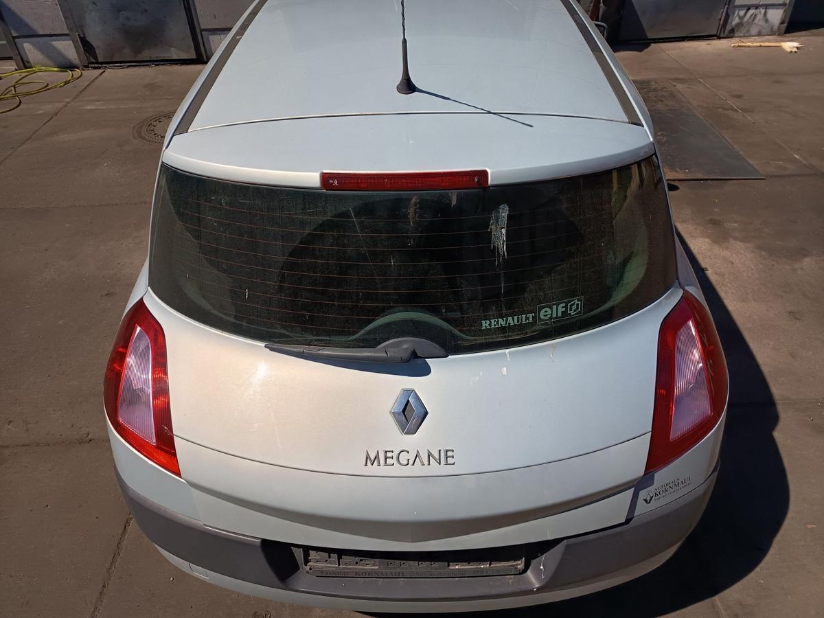 Renault Megane II original Heckklappe mit Scheibe MV632 Polargrau 3TRG Bj 2003