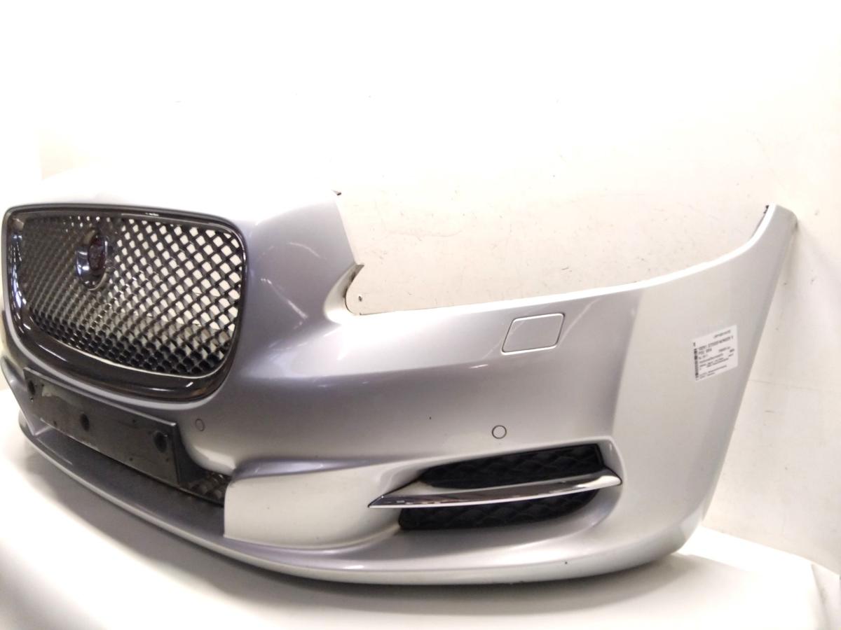 Jaguar XJ X351 original Stossf&auml;nger Sto&szlig;stange vorn SRA PDC BJ2011 rhodiumsilber