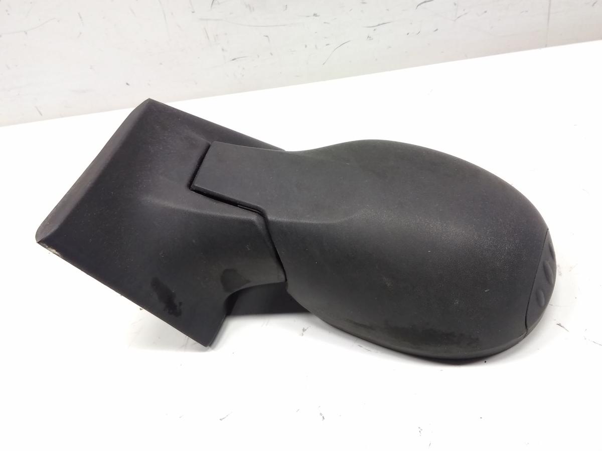 Renault Twingo 2 original Au&szlig;enspiegel links schwarz unlackiert manuell BJ2008