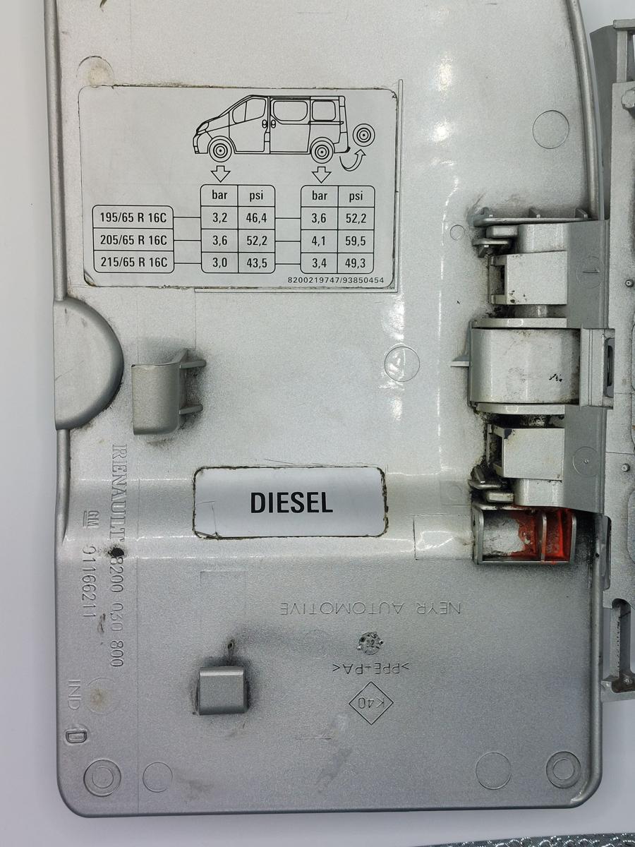 Tankklappe Tankdeckel Tankverschluss 82U Starsilber M2 Opel Vivaro X83