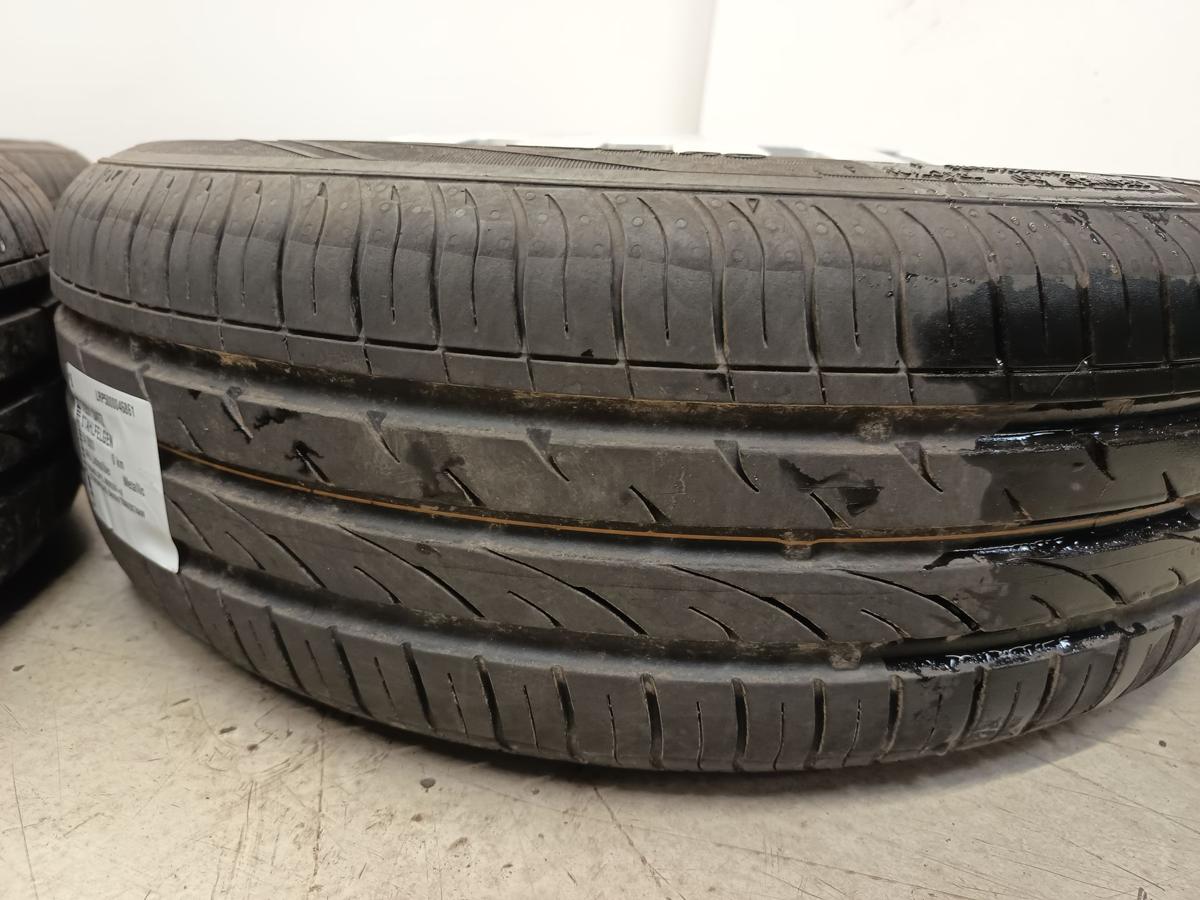 Opel Meriva A orig Satz Stahlfelgen 6x15 ET43 mit Reifen 1854/60R15 Bj 2003