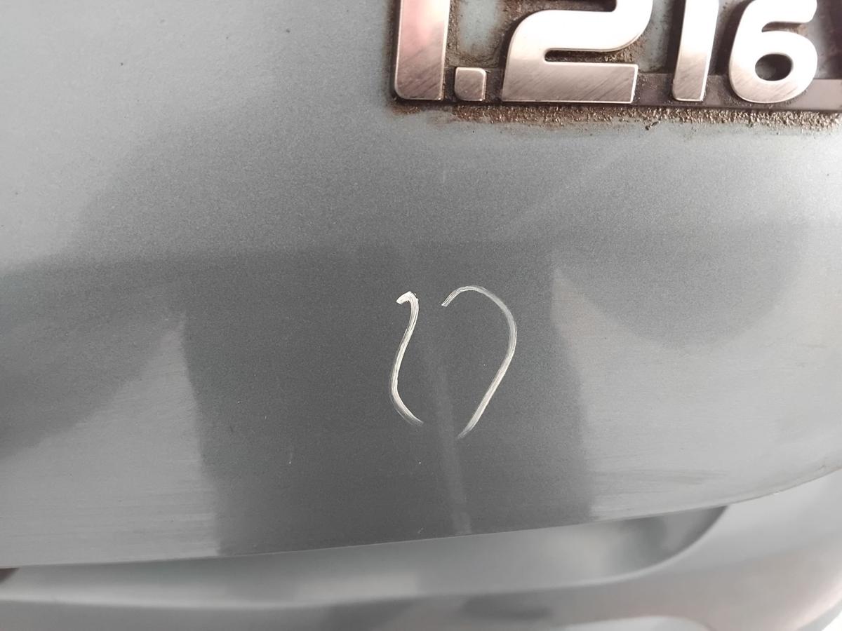 Dacia Sandero 1 original Heckklappe blaumetallic TERNF mit Heckscheibe BJ2009