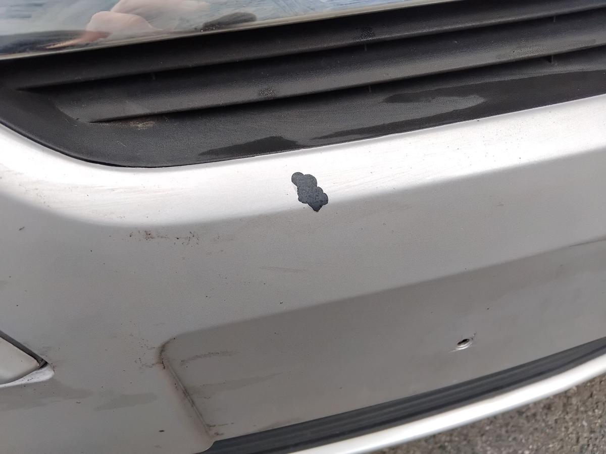 Opel Corsa C orig Sto&szlig;stange Sto&szlig;f&auml;nger vorn starsilber III Z157 Facelift BJ2006