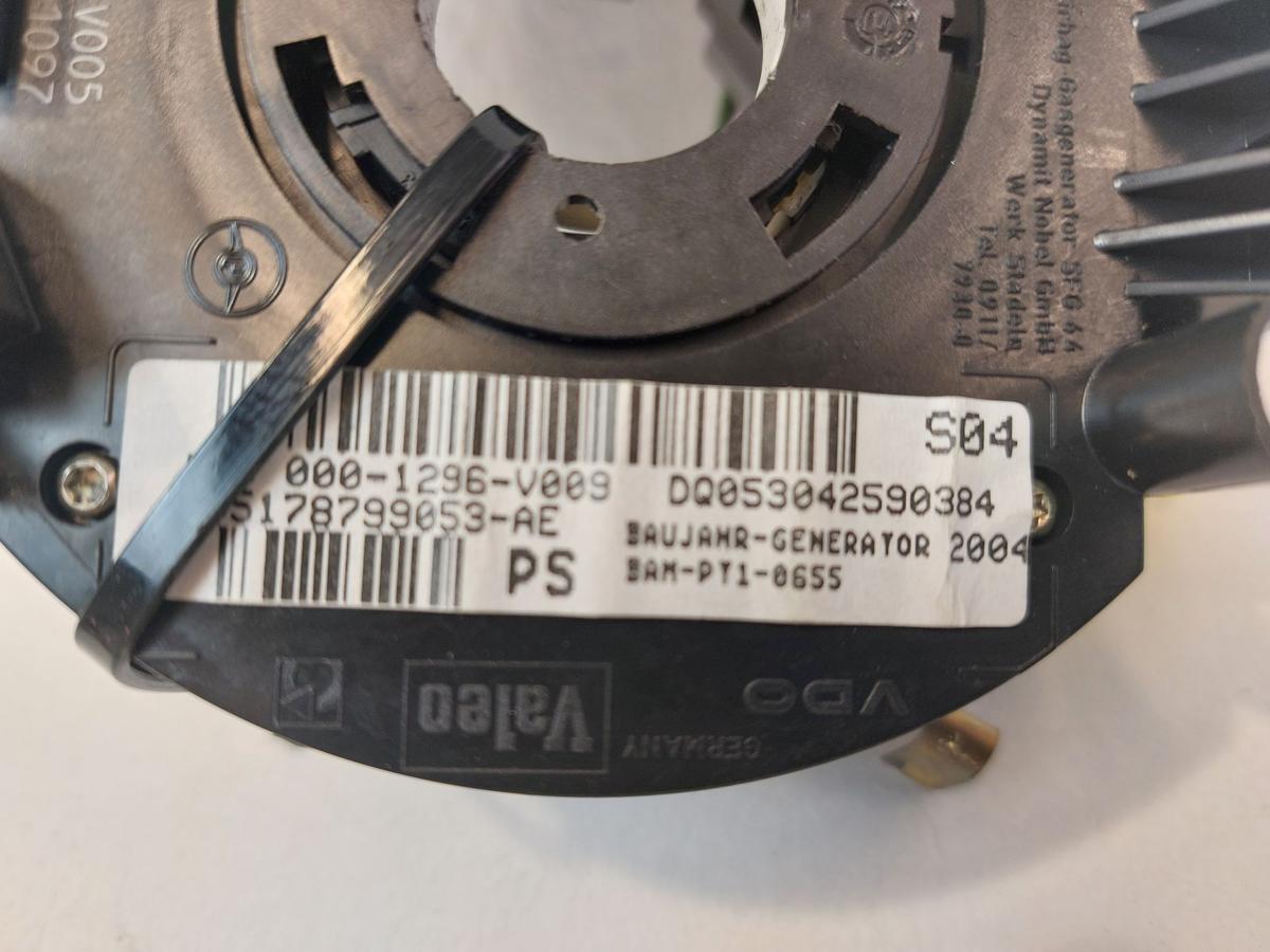 Smart 450 Cabrio Schleifring Kontaktring Lenkwinkelsensor 2 Steckkontakte