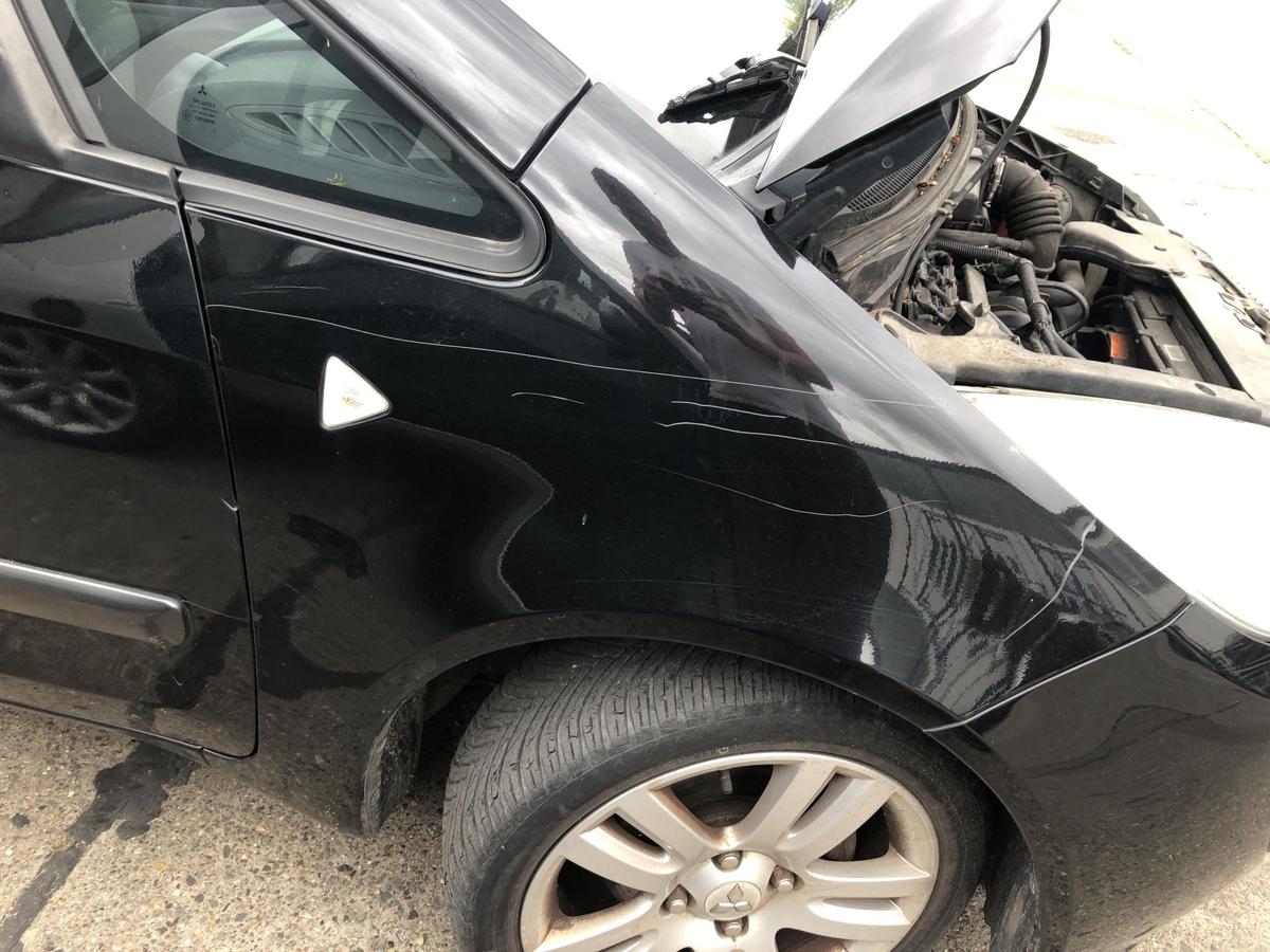 Mitsubishi Colt CZC Cabrio Kotfl&uuml;gel vorn rechts Fahrerseite X32 Espresso Black