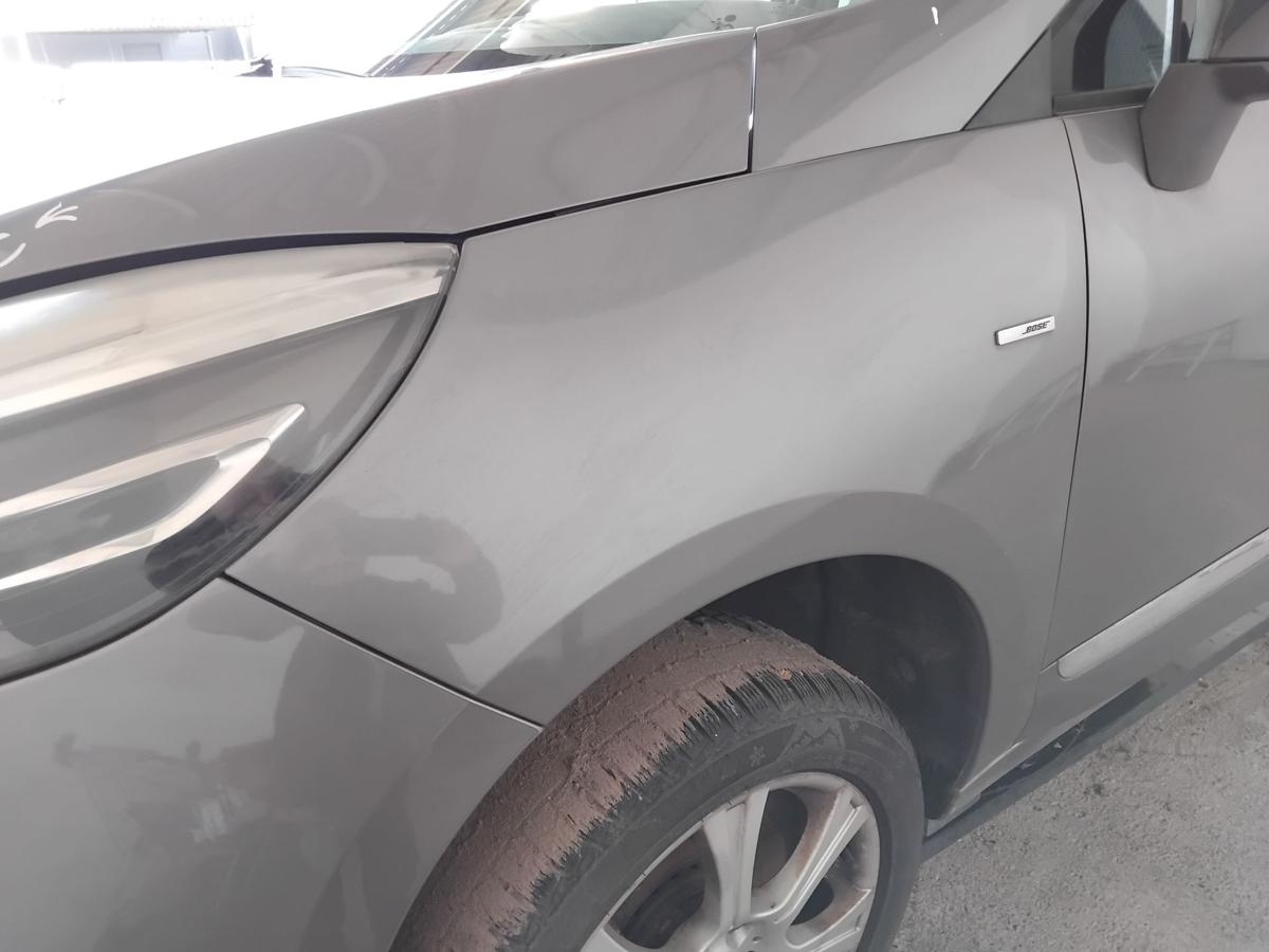Renault Grand Scenic III orig Kotfl&uuml;gel vorn links TEKNG Gris Cassiop&eacute;e BJ2012