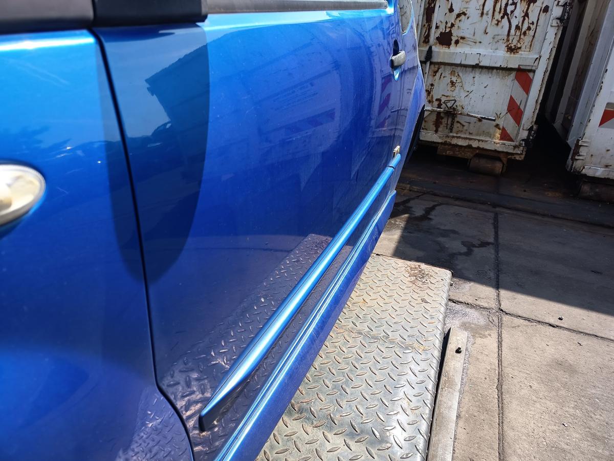Citroen C2 original Tür links Fahrer KMH Königsblau Bj 2005